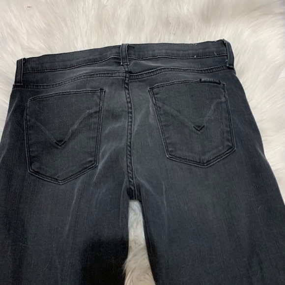 Hudson Gray Shine Midrise Skinny Jeans 28 - Picture 5 of 8